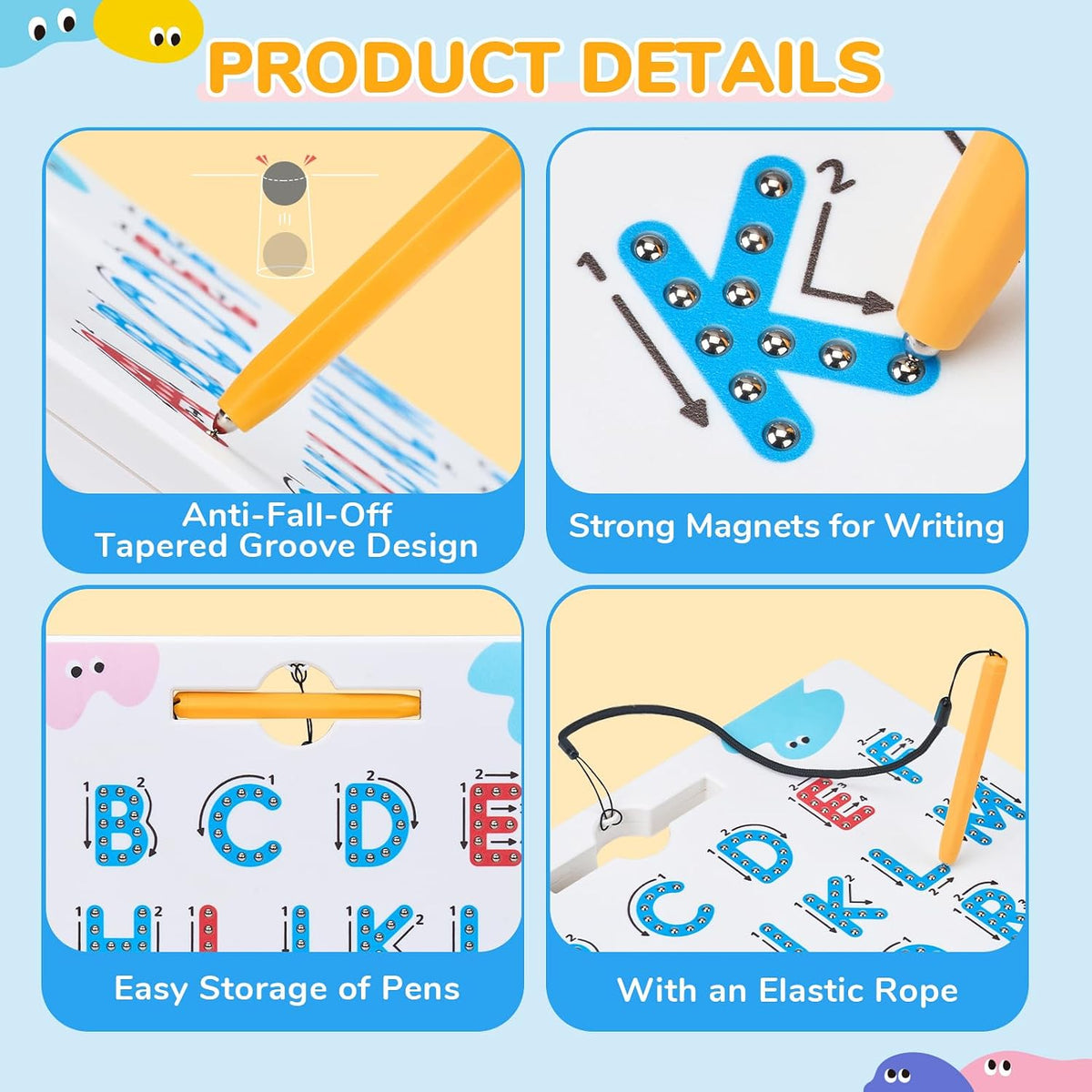 Magnetic Letter Tracing Board
