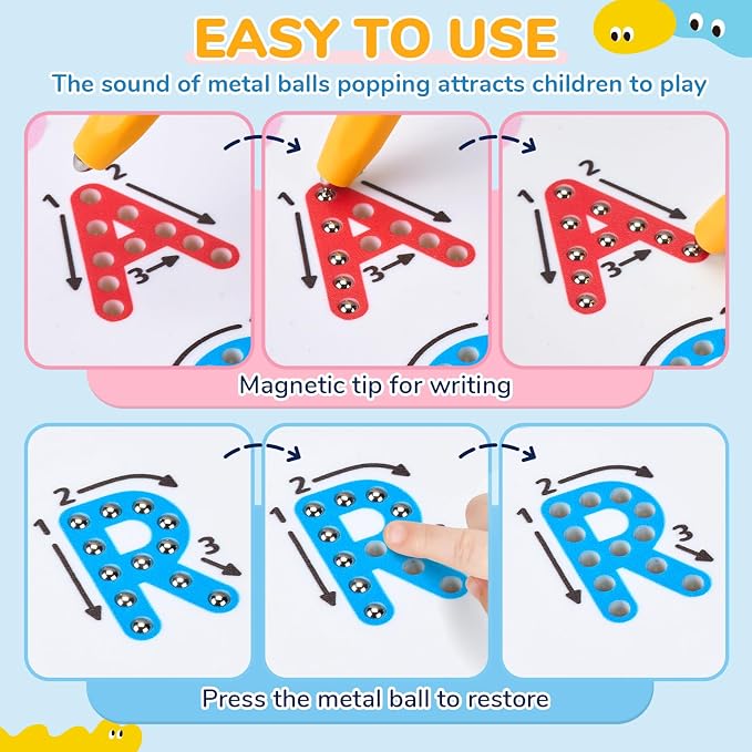 Magnetic Letter Tracing Board